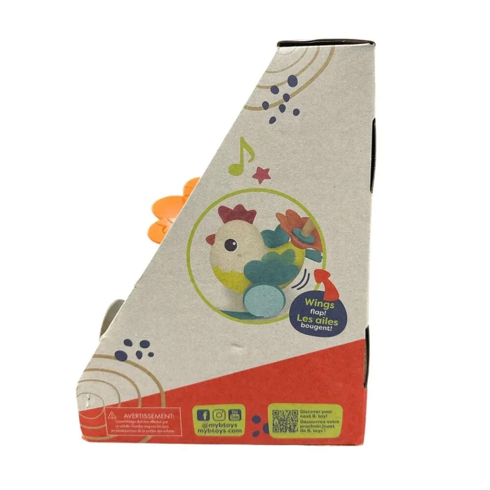 B.TOYS Chick-n-Chase Animal Push Toy